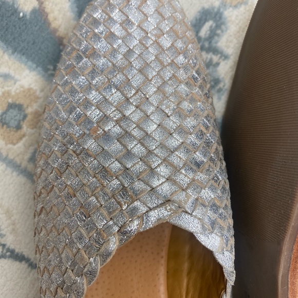 Seychelles Silver and Brown Mules - Picture 2 of 5